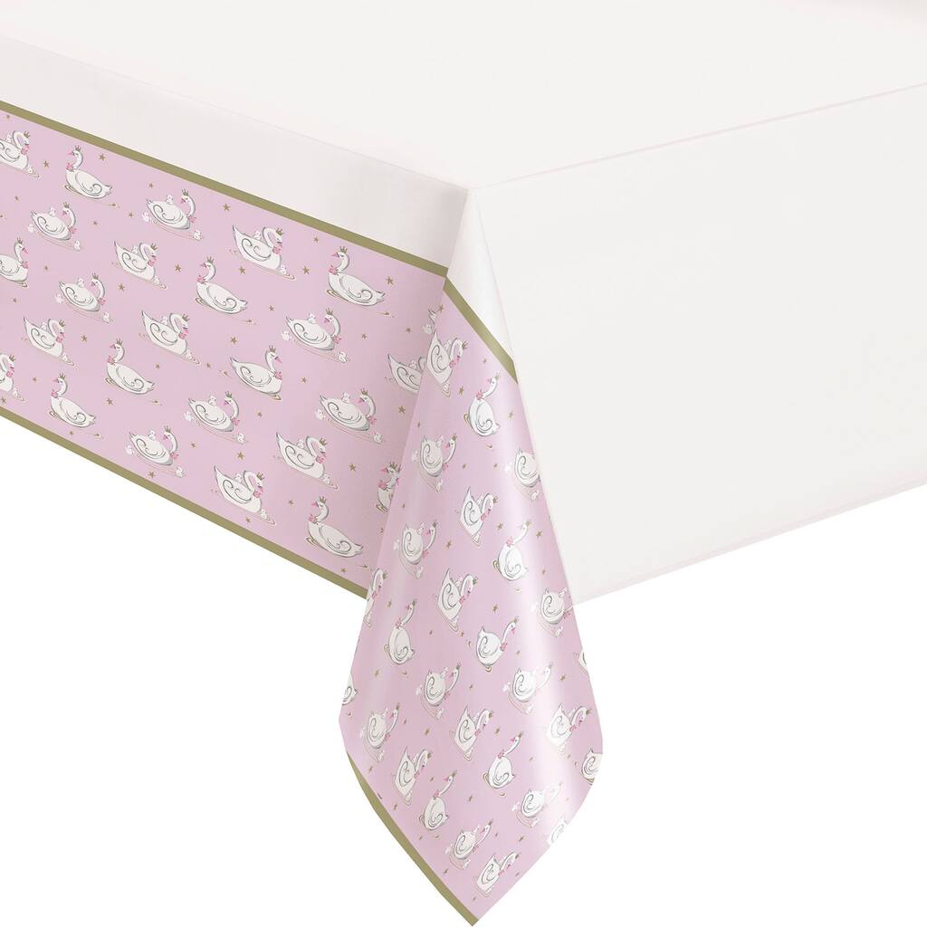 Brand new Pink Princess Royalty  Table cover Birthday